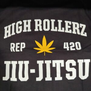 High Rollerz Jiu-Jitsu T-Shirt - Black