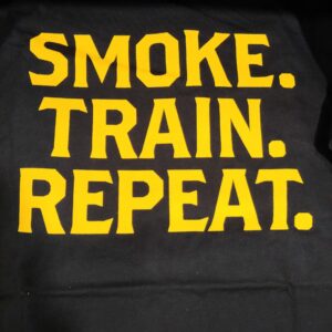 High Rollerz Smoke Train Repeat T-Shirt - Black