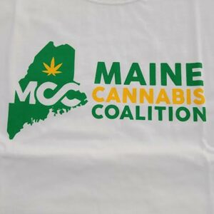 Maine Cannabis Coalition - White Tee