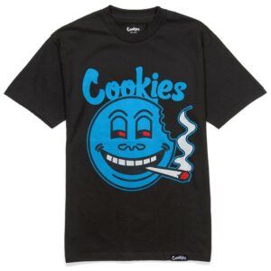 Cookies Smiley Black Tee