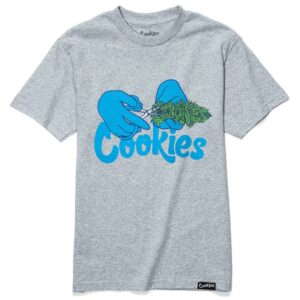 Cookies Trimming Heather Grey Tee - Small