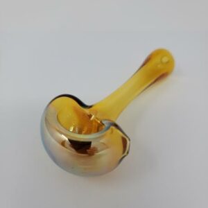Booth $ix Classic Gold Front Spoon - Amber