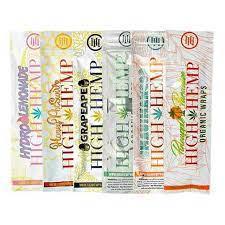 High Hemp - Tobacco Free Organic Hemp Wraps - Assorted Flavors