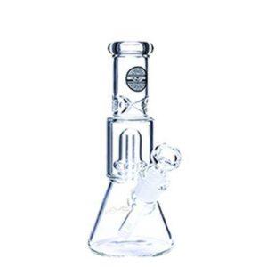 Bougie Glass - 8" Beaker Water Pipe w/ Showerhead Perc