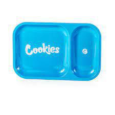 Cookies - Metal Tray w/ Divider - Cookies Blue