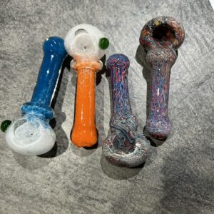 4" Frit spoon pipes