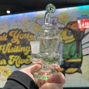 Inline recycler 6" Rig  - Green